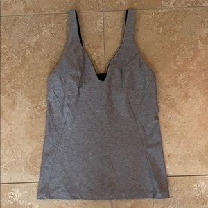 Heather grey lululemon tank
